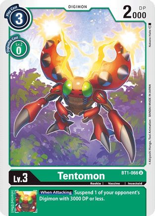 Tentomon (BT1-066) - Release Special Booster 1.0
