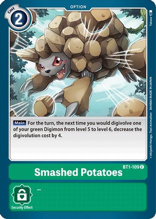 Smashed Potatoes (BT1-109) - Release Special Booster 1.0