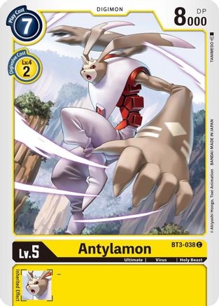 Antylamon (BT3-038) - Release Special Booster 1.5