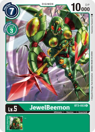 JewelBeemon (BT3-053) - Release Special Booster 1.5