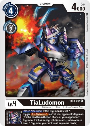 TiaLudomon (BT3-064) - Release Special Booster 1.5