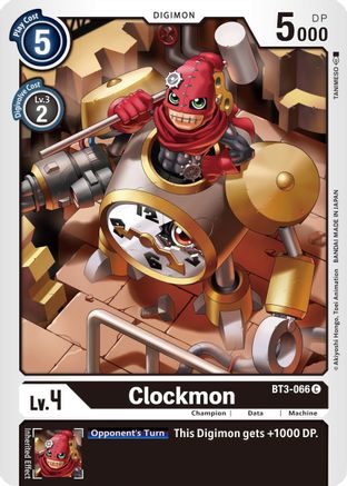 Clockmon (BT3-066) - Release Special Booster 1.5