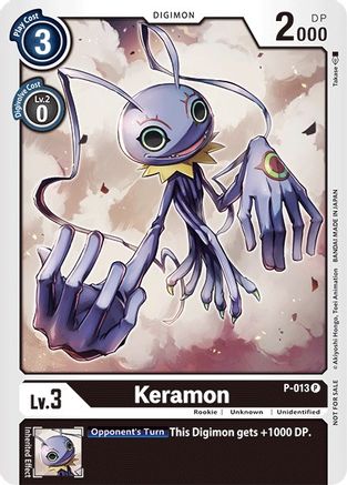 Keramon - P-013 (P-013) - Digimon Promotion Cards