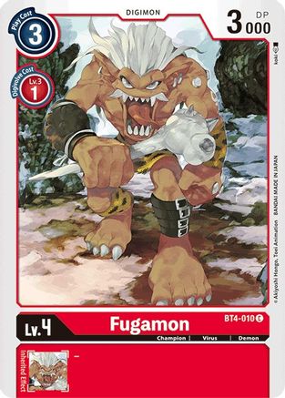 Fugamon (BT4-010) - Great Legend