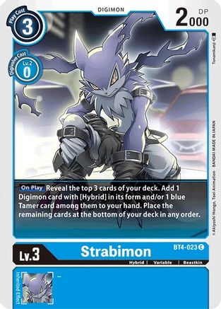 Strabimon (BT4-023) - Great Legend