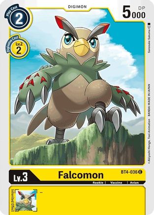 Falcomon (BT4-036) - Great Legend