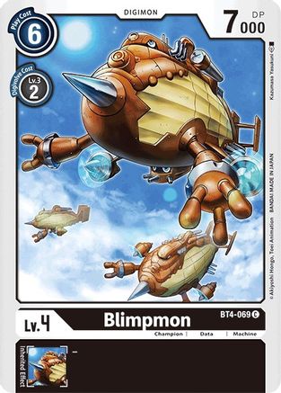 Blimpmon (BT4-069) - Great Legend