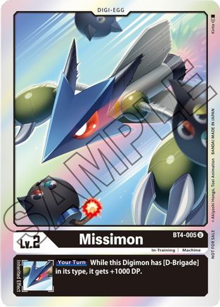 Missimon - BT4-005 (Event Pack 1) (BT4-005) - Great Legend Foil