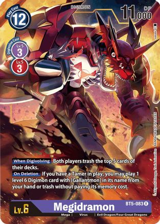 Megidramon (BT5-083) - Battle of Omni