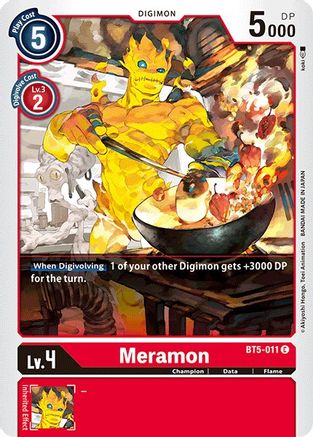 Meramon (BT5-011) - Battle of Omni