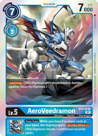 AeroVeedramon (ST8-08) - Starter Deck 08: Ulforce Veedramon Foil