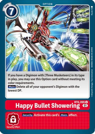 Happy Bullet Showering (BT6-095) - Double Diamond
