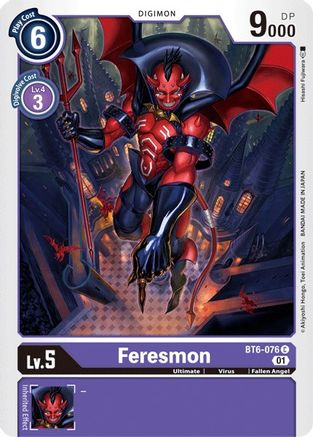 Feresmon (BT6-076) - Double Diamond