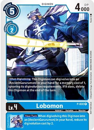Lobomon - P-030 (P-030) - Revision Pack Cards