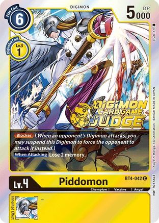 Piddomon (Judge Pack 1) (BT4-042) - Great Legend Foil