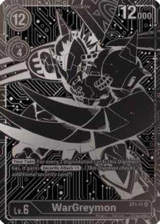 WarGreymon - ST1-11 (2021 Championship Finals 2nd Place) (ST1-11) - Starter Deck 01: Gaia Red Foil