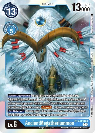 AncientMegatheriummon (Event Pack 3) (BT7-030) - Next Adventure Foil