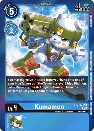 Kumamon (Event Pack 3) (BT7-021) - Next Adventure Foil