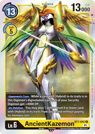 AncientKazemon (Event Pack 3) (BT7-042) - Next Adventure Foil