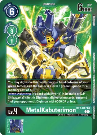MetalKabuterimon (Event Pack 3) (BT7-047) - Next Adventure Foil