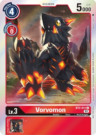 Vorvomon (ST-11 Special Entry Pack) (BT2-011) - Release Special Booster 1.0 Foil