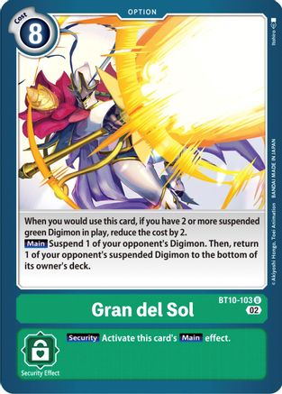 Gran del Sol (BT10-103) - Xros Encounter