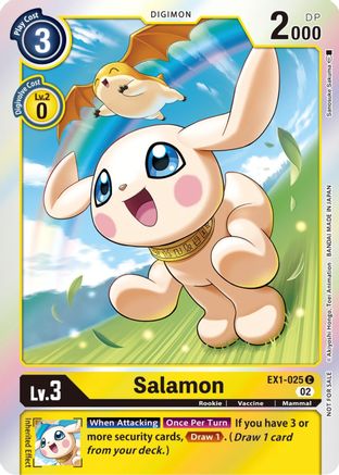 Salamon (Official Tournament Pack Vol. 7) (EX1-025) - Classic Collection Foil