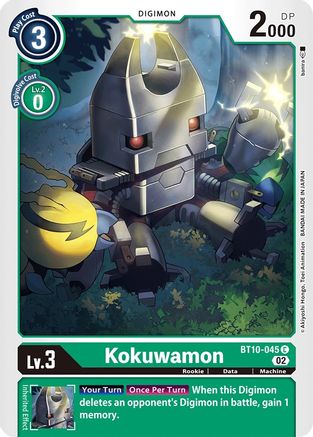 Kokuwamon (BT10-045) - Xros Encounter