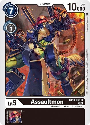 Assaultmon (BT10-065) - Xros Encounter