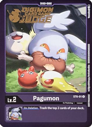 Pagumon (Judge Pack 2) (ST6-01) - Starter Deck 06: Venomous Violet Foil