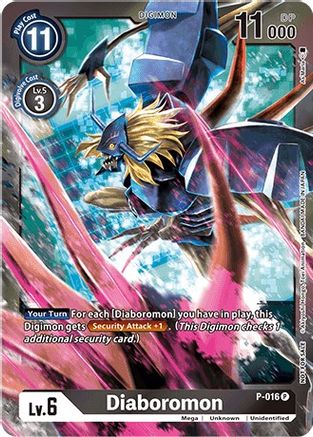 Diaboromon (Gift Box 2022) (P-016) - Digimon Promotion Cards Foil