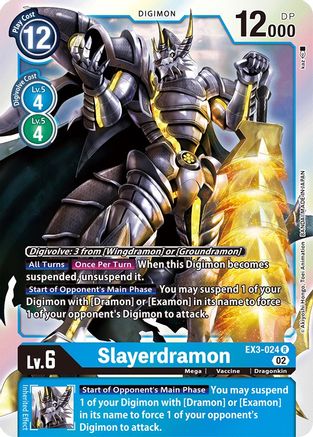 Slayerdramon (EX3-024) - Draconic Roar Foil