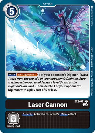 Laser Cannon (EX3-071) - Draconic Roar