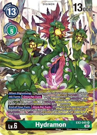 Hydramon (Alternate Art) (EX3-045) - Draconic Roar Foil