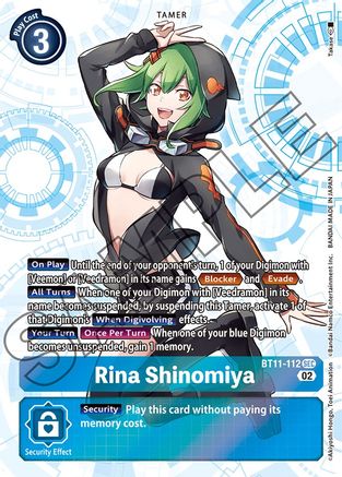Rina Shinomiya (BT11-112) - Dimensional Phase Foil