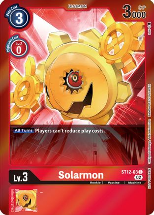 Solarmon (Event Pack 4) (ST12-03) - Starter Deck 12: Jesmon Foil