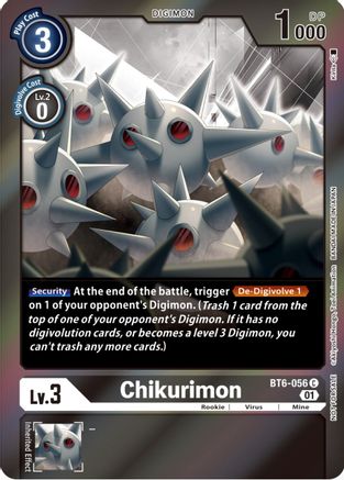 Chikurimon (Event Pack 4) (BT6-056) - Double Diamond Foil