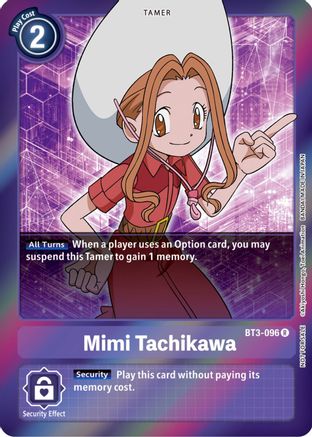 Mimi Tachikawa - BT3-096 (Event Pack 4) (BT3-096) - Release Special Booster 1.0 Foil