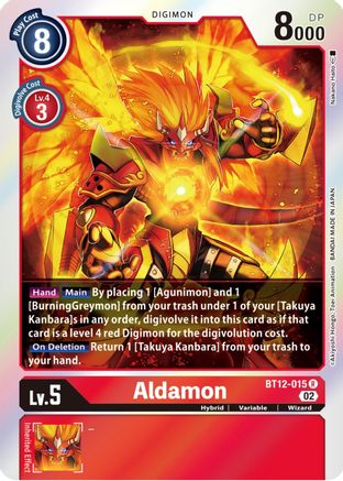 Aldamon (BT12-015) - Across Time Foil