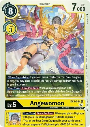 Angewomon (EX3-034) - Revision Pack Cards