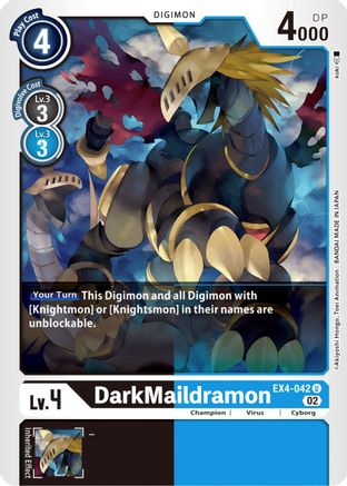 DarkMaildramon (EX4-042) - Alternative Being Booster