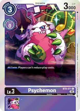 Psychemon (Winner Pack Royal Knights) (BT8-071) - New Awakening Foil