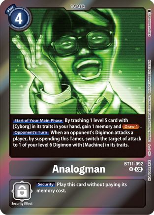 Analogman (Event Pack 5) (BT11-092) - Dimensional Phase Foil