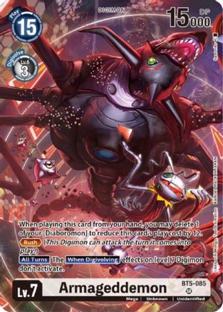 Armageddemon (Tamer Goods Set Diaboromon) (BT5-085) - Battle of Omni Foil