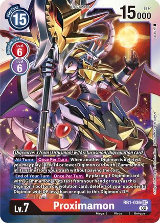 Proximamon (RB1-036) - Resurgence Booster Foil