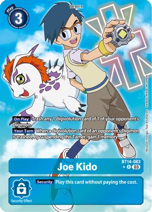 Joe Kido (Alternate Art) (BT14-083) - Blast Ace Foil