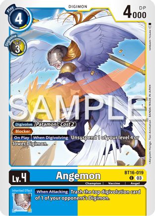 Angemon (BT16-019) - Beginning Observer