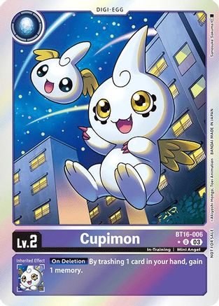 Cupimon (Box Promotion Pack: Beginning Observer) (BT16-006) - Beginning Observer Foil