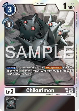 Chikurimon - BT6-056 (Official Tournament Vol.13 Winner Pack) (BT6-056) - Double Diamond Foil