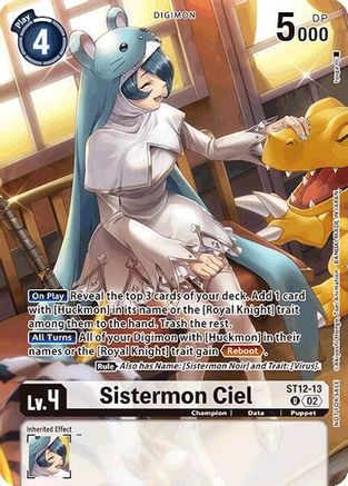Sistermon Ciel (Event Pack 7) (ST12-13) - Starter Deck 12: Jesmon Foil